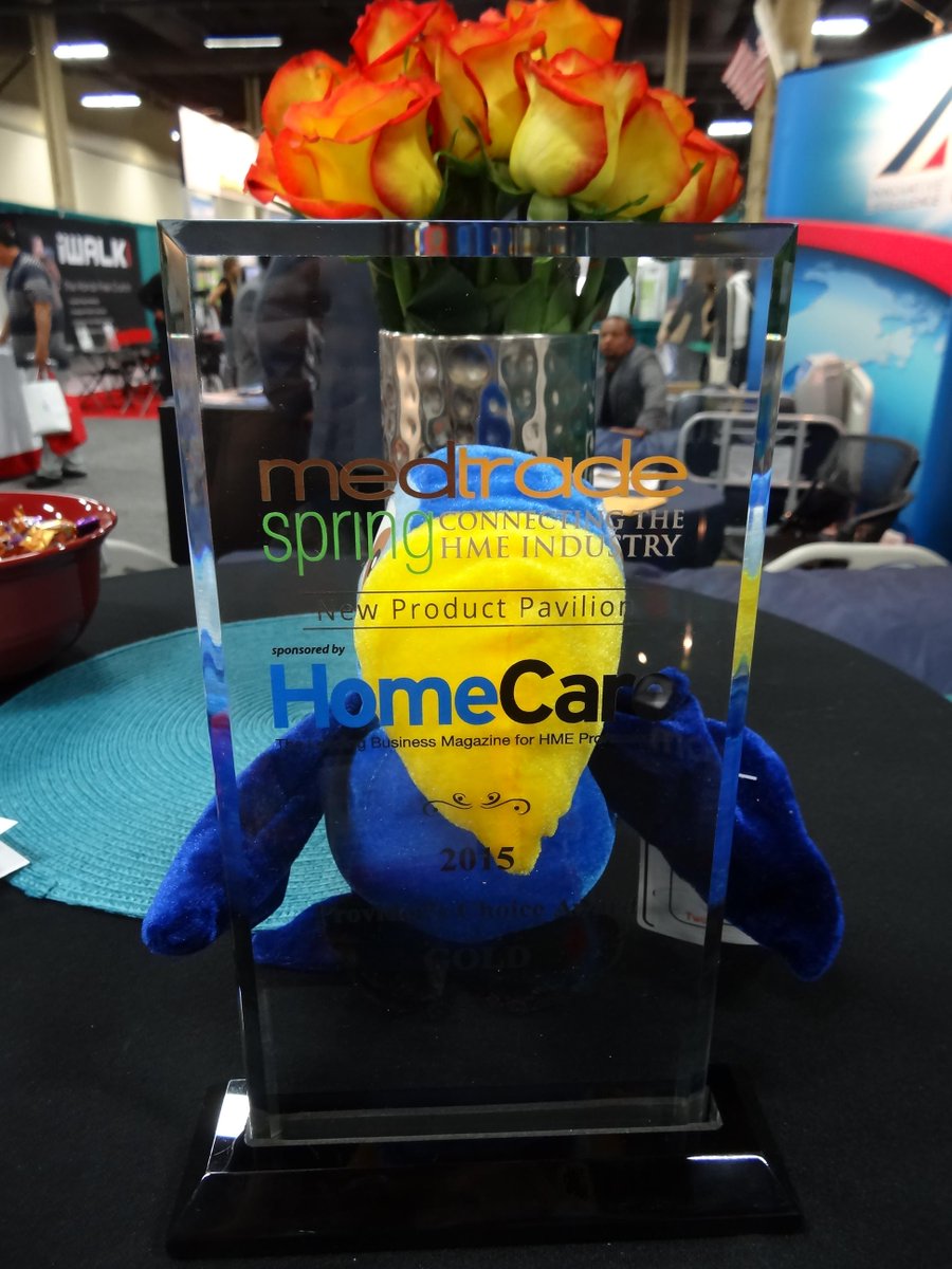TwoCanCane's tweet photo. AMAZING day @MedtradeConnect #MedtradeSpring15 We won for best new product & couldn't be happier! #Thankyou #LasVegas http://t.co/qyVKn7xF7K