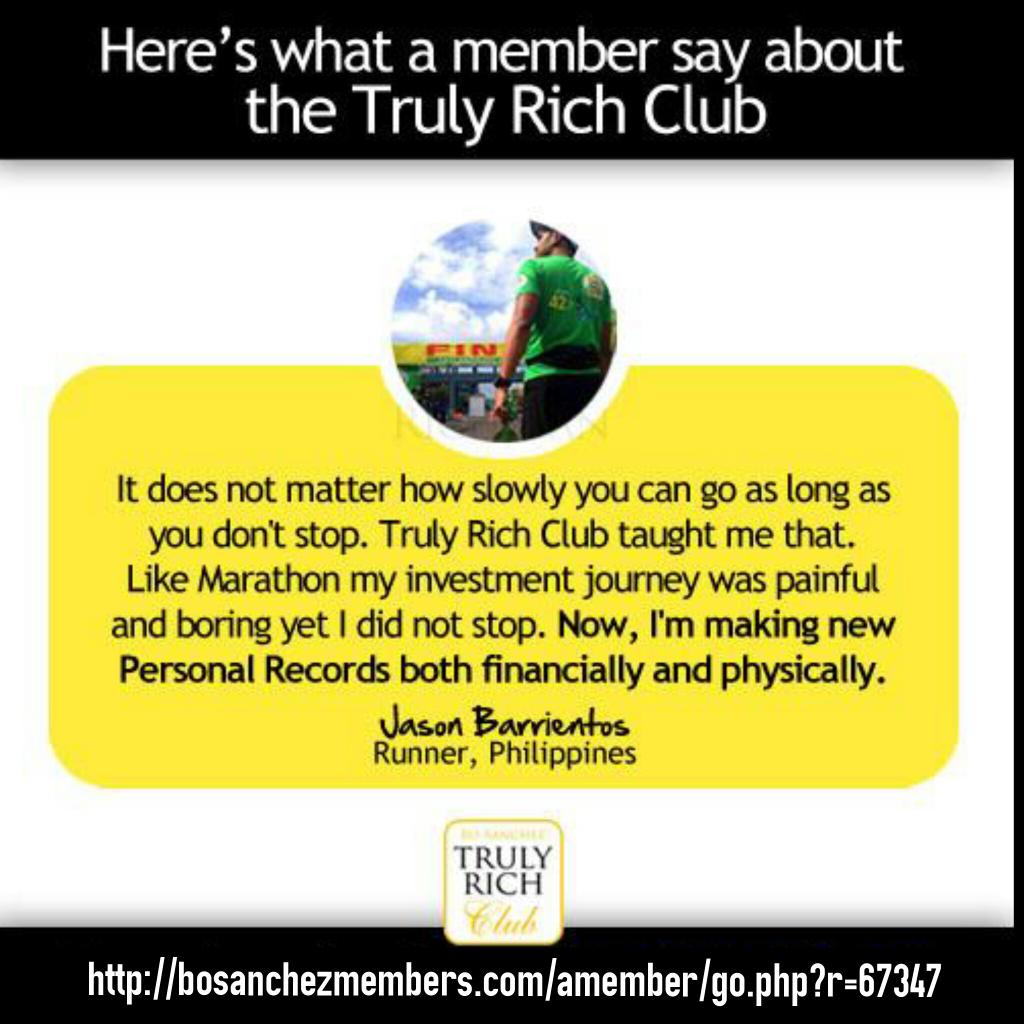 Join the #TrulyRichClub #TRC Go to bosanchezmembers.com/amember/go.php…