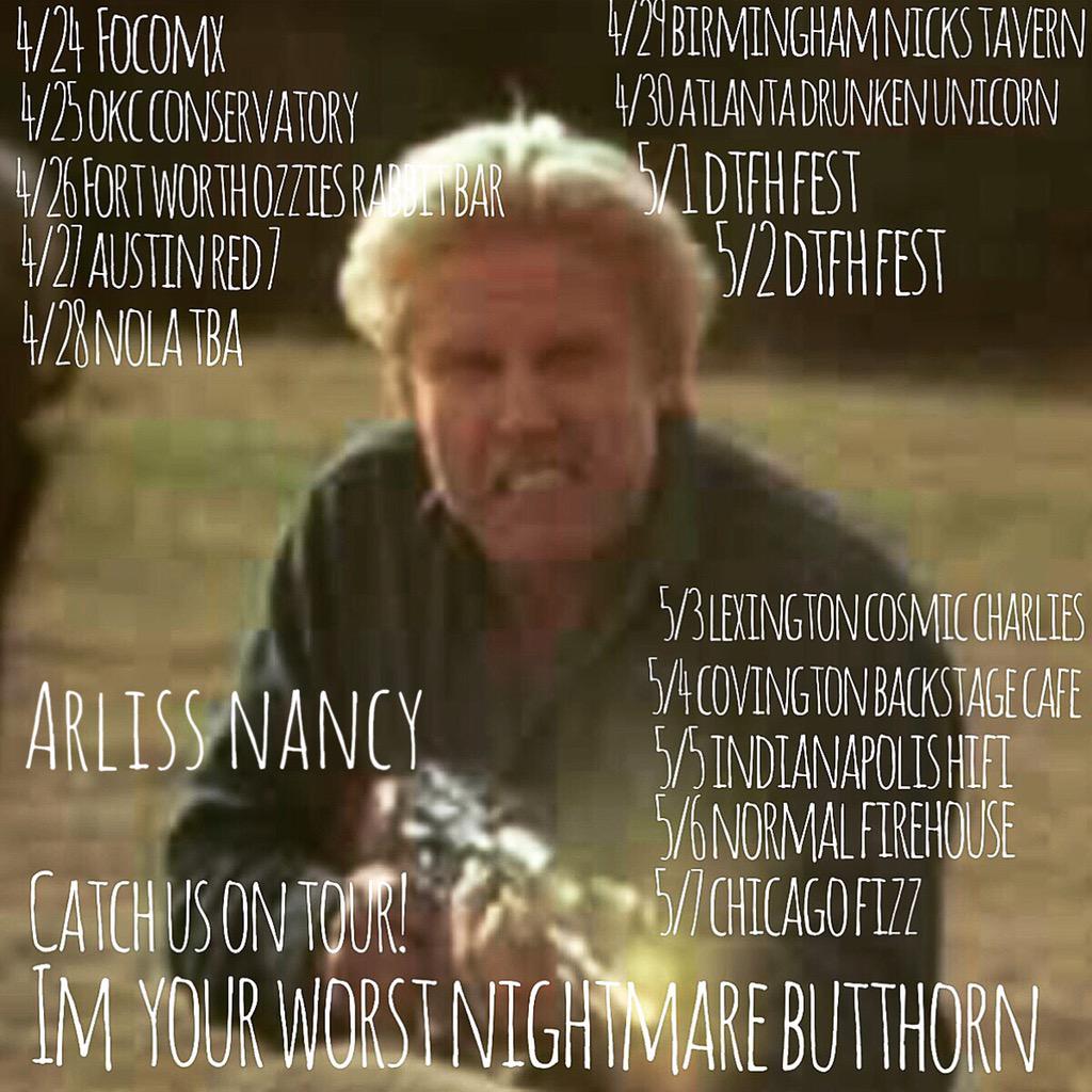 Check us out on tour soon!