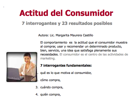 ConstanzaSCS's tweet photo. @PaolaMKT #CConsumidorUSFQ http://t.co/lRaNxqtJ4t Articulo sobre actitudes del consumidor http://t.co/l7Laafeue7