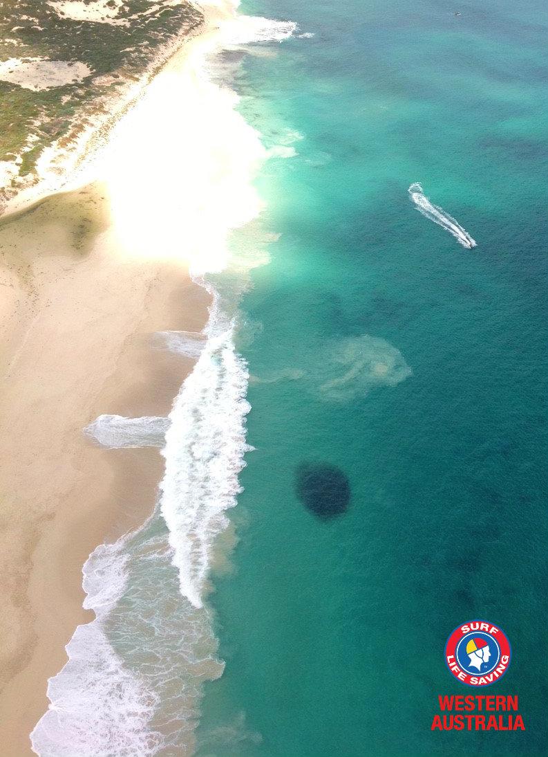 WestAustralia's tweet image. RT @SLSWA: Great shot of a salmon ball and rip at Boodjidup Beach down South. Pic: Westpac Lifesaver 9 Helicopter