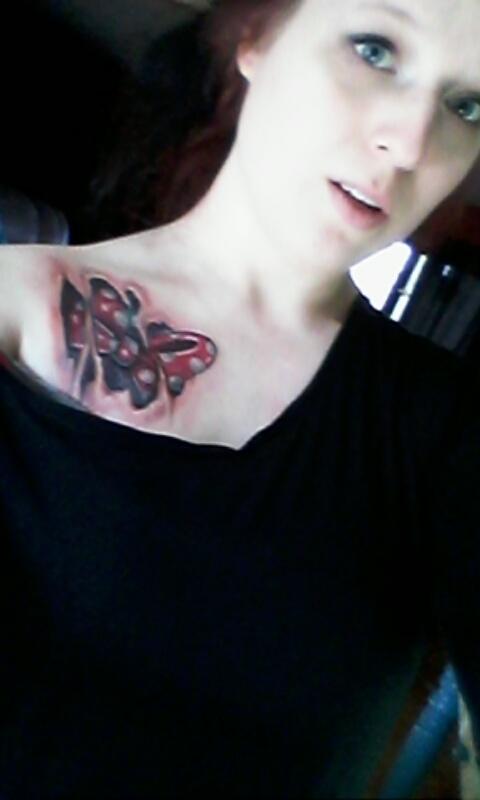 geebabay28's tweet photo. In love with my tattoo!!!! #tattoo #umbrellaink #love #minniemouse http://t.co/5pikwWDbFV