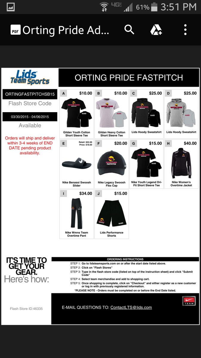 OrtingJrCardsFP's tweet photo. Check out our Flash Store Sale for @OrtingPrideFP  Teams. Our sale runs thru April 12th!!! http://t.co/wugxAaBLX5