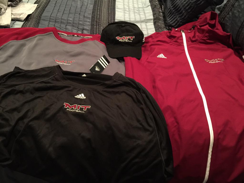 Thank you @MIT & @MITengineers for the great gear can't wait to check out your football program this year