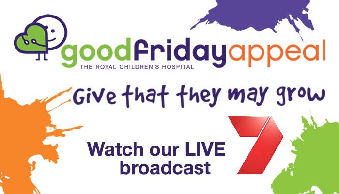 7NewsMelbourne's tweet photo. Stay tuned to the @GoodFriAppeal LIVE on @Channel7 or watch it via live stream here. http://t.co/Fv3RJcGwdO http://t.co/ylRA7vo1vY