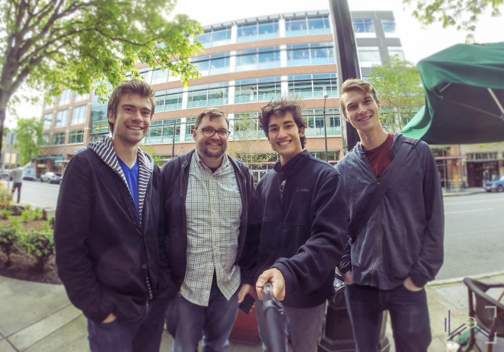 workwithwaka's tweet photo. @ScottMorrisThe @CreateToConnect had a great time reconnecting today! Excited for what's to come :D #Rainworks http://t.co/YGgLanfrFm