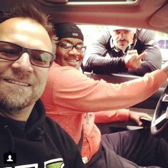 Me and @MichaelDeSantaL and <a href="/TrevorPhilipsV/">Trevor Phillips</a>