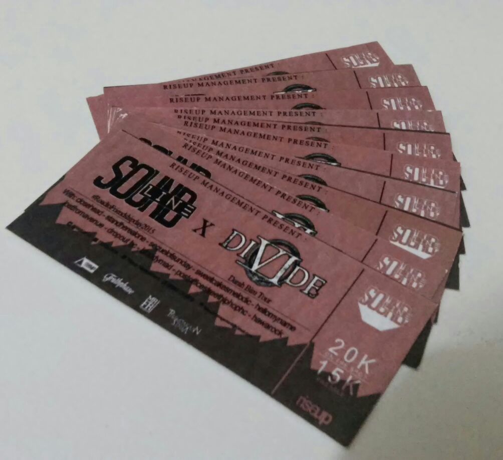 Ready tiket SOUNDLINE <a href="/HMNofficial/">HelloMyName</a> <a href="/garage_tm/">Trouble Maker</a> <a href="/MSFOfficial/">MONSTER STUPID FACE</a> <a href="/SMMofficial_/">SpiritMusicMinistries</a> <a href="/VeinofValor/">Vein of Valor</a> <a href="/VilantsGreed/">Vilants Greed</a> SMS:085721992776