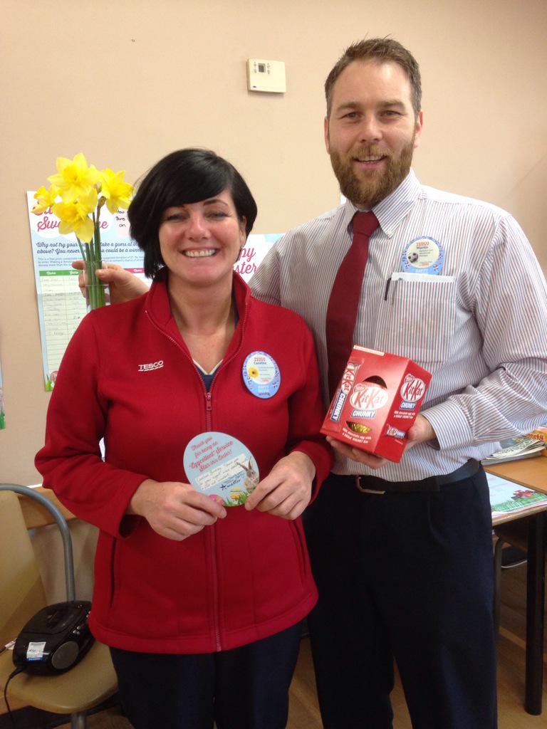 Well done Caroline our first Easter service superstar <a href="/headcaseymike/">Mike Casey-Head</a> <a href="/WalshMandy/">Mandy Walsh</a> <a href="/CaroleHors/">Carole Horswill</a>
