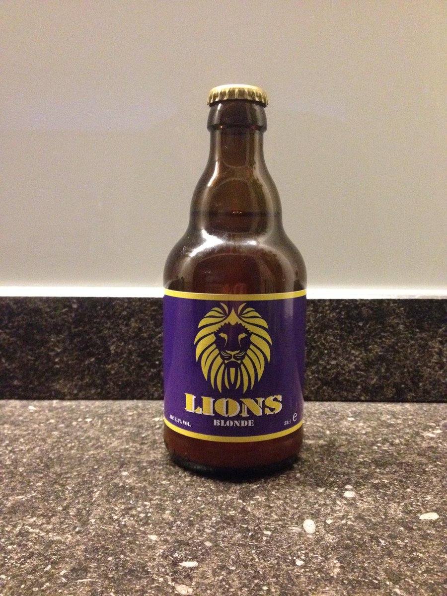 Lions Blonde, the new beer of <a href="/lionsclubs/">Lions International</a> Comines, Belgium has been launched last saturday. 
#Proud #craftbeer