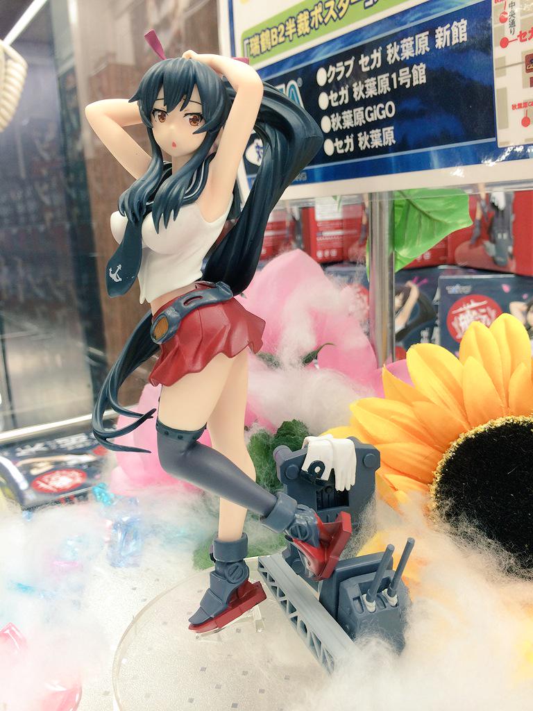セガ 秋葉原 １号館 En Twitter 艦これ 矢矧フィギュア入荷しました イラストでは手袋のイメージが強い矢矧ですが 今回は出撃準備中につき手袋オフの貴重な姿で立体化です 今日のプライズフロアはリアル6 2 提督の皆さんは是非 ドロップ狙いにきてください 艦これ