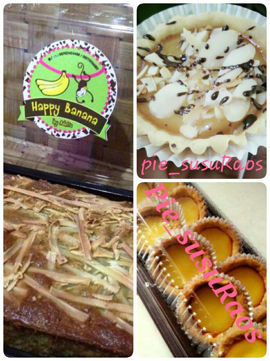 mieummie's tweet photo. Open order pie susu dan happu banana😄 http://t.co/O8ycTmlzKw