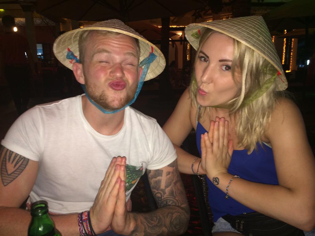 Drowley323's tweet photo. Having the best times of our lives! @SophieBalaam 🌏❤️ http://t.co/aAPdFwuP8p