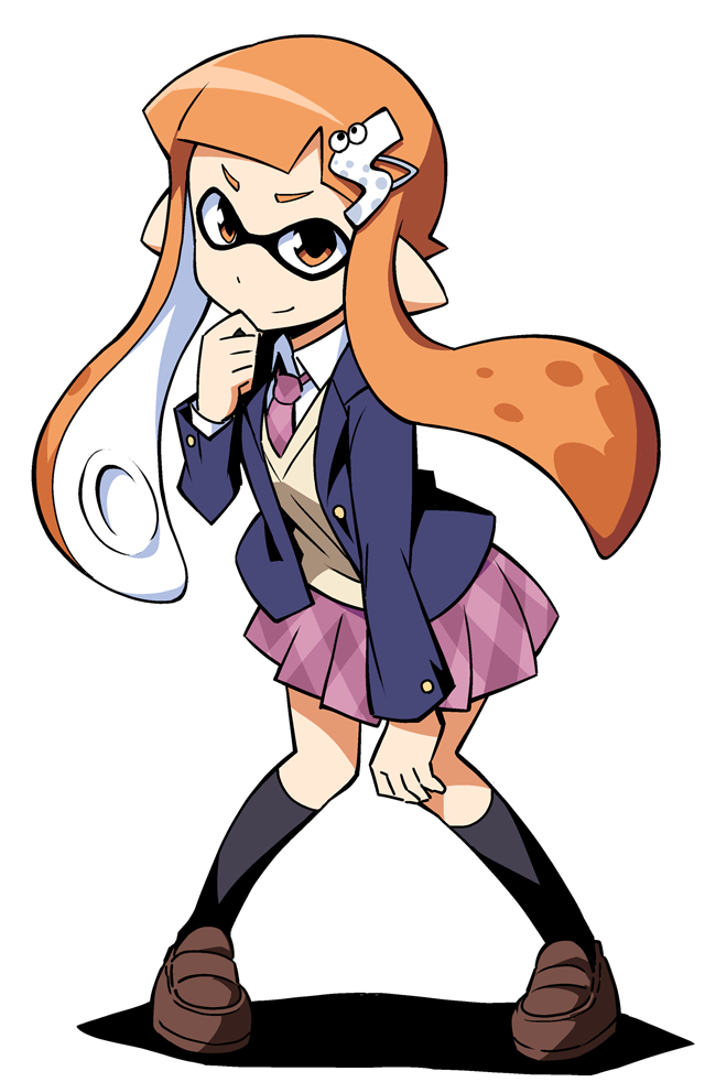 Splatoon スプラトゥーン と 侵略 イカ娘 のコラボ決定 安部真弘先生描き下ろしイラストが 15年5月28日発売の週刊ファミ通 週刊少年チャンピオンに掲載 ファミ通 Com