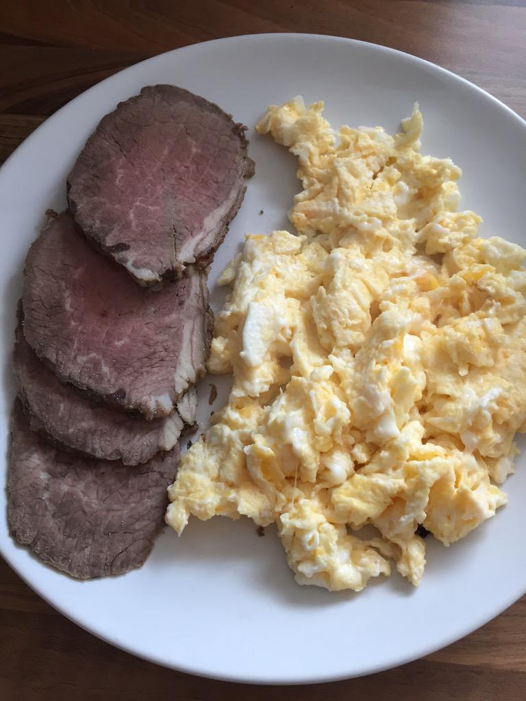 Walkerstrength's tweet image. Breakfast