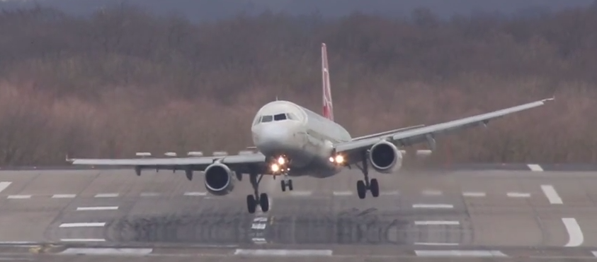 flightradar24's tweet image. Crosswind landings at Düsseldorf Airport, during yesterday's storm
youtube.com/watch?v=bMUdXJ…