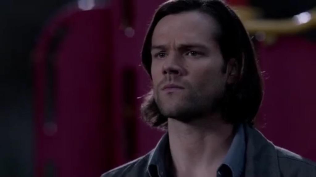 team2winchester's tweet image. This.... I HAVE BEEN WAITING SO LONG!!!BAMF!SAM #sohappy #Supernatural #SAMRETURNS