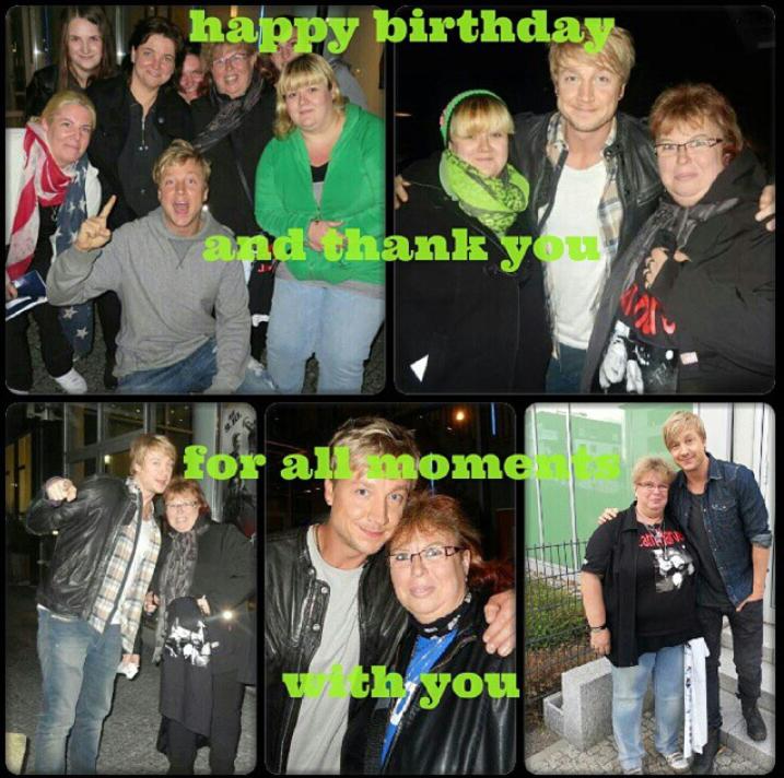 Happy Birthday Mr. Samu Haber   thank you for all moments with you and thank you for the music  