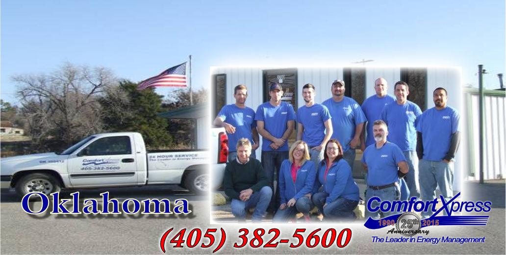 Comfort Xpress #HVAC Team at #Oklahoma 
Contact us at (405) 382-5600
