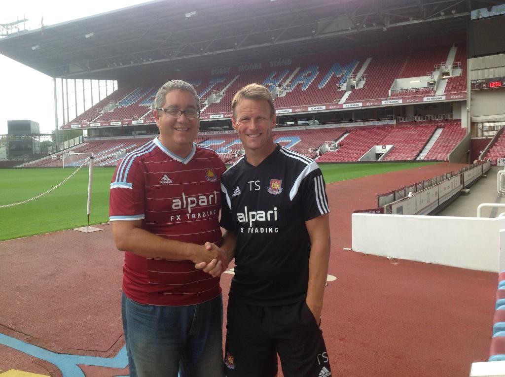 Happy 49th Birthday to Teddy Sheringham, today is also ex Hammer, Eyal Berkovic\s birthday 