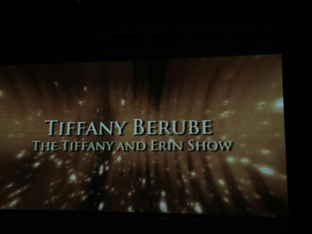 TiffanyandErin's tweet photo. It's official. Tiffany was an official BEST ACTRESS nominee on at the @ISAwards  ceremony tonight! http://t.co/FLS8xW9sR7