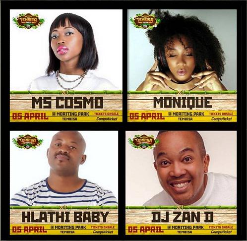 DjNazoNation's tweet photo. Catch @MsCosmoDJ • @DjzanD @moniquebingham • @hlathibaby • 5th April • @TembisaFinest • Hosted by @Shimza_dj http://t.co/1c2QXzpOu4