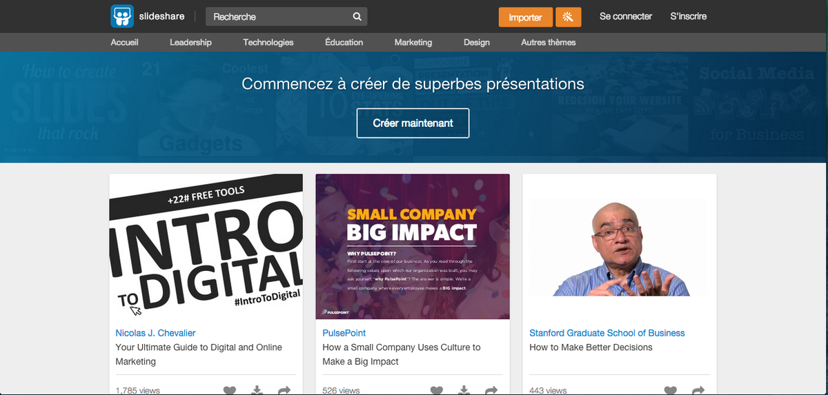 GregoireLievens's tweet photo. Congrats @njchevalier en recommandation sur @SlideShare ! #introToDigital
http://t.co/L218gZzxUg
@SUPPLYWEB est là ! http://t.co/4y9Nt3jVgZ