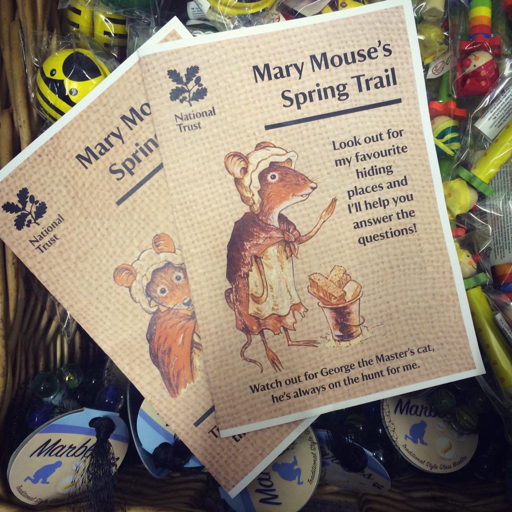 Join us this #Easter weekend for Mary Mouse's Spring Trail &amp; claim a toy prize! >bit.ly/ntwhev #NTMidlands