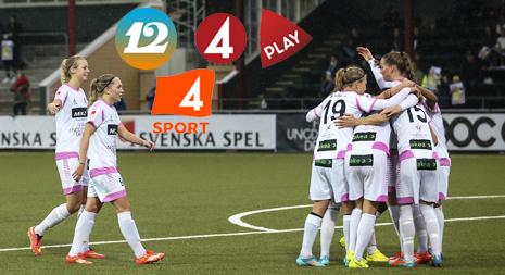 fotbollskanal's tweet photo. Först i världen - SAMTLIGA matcher från Damallsvenskan sänds i TV4:s kanaler:

http://t.co/DgVwVDW5KC http://t.co/C8P7LwMlug