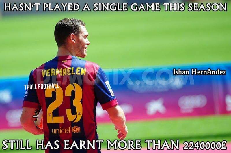 TheFootballFeel's tweet photo. Sit and earn http://t.co/pBjm4uG6kw