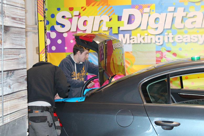 SignageWow's tweet photo. #JustinPate #Advanced #vehicle #Wrap #Signage #Advice #Tips #Tricks Great day had by all! http://t.co/MCVIwMSLzN