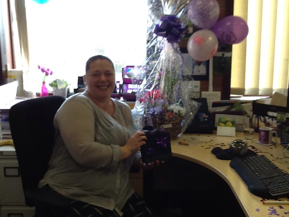 janforest1865's tweet photo. @SLTLeics_Rutlan @HelenT_FYPC @Becthorpe04 Happy big bday to our special @BeckieEdwards75 !! #superstar http://t.co/LKFkJsHgn3
