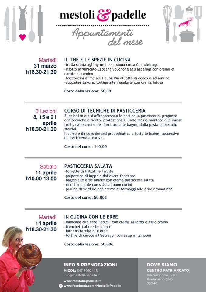 MicolPisa's tweet photo. #appuntamentidelmese #aprile2015 #mestoliepadelle #novitàdiprimavera 🍴🌻 http://t.co/ZXpf3pMJiy