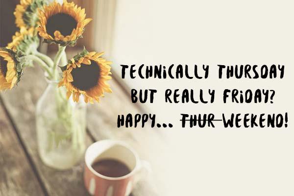 why_not_flowers's tweet photo. Is it Thursday or Friday? All we know is it's a 4 day weekend! What are your #easter plans? http://t.co/kC0SF9t6d3