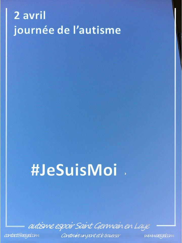 Le 2 avril, journée mondiale de sensibilisation à l' #autisme, &amp; tous les jours, #JeSuisMoi #JeVousAime #JeSuisUnique
