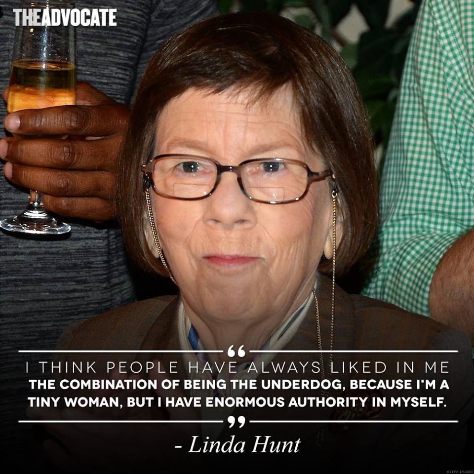 Happy birthday, Linda Hunt!    