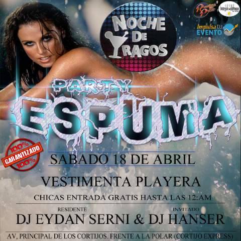 NochedeTragos's tweet photo. @nochedetragos te trae #spumaparty sabado 18 de abril en @cortijospress  @rumbeasinparar @TuRumbaVIP @Rumbacaracas http://t.co/QBUREn7gnv