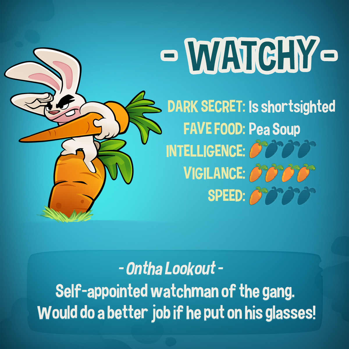 RunSheldon's tweet image. Hello runners, meet Watchy!

#MeetTheHares #RunSheldon #NeverGiveUp #mobilegames #iOS
