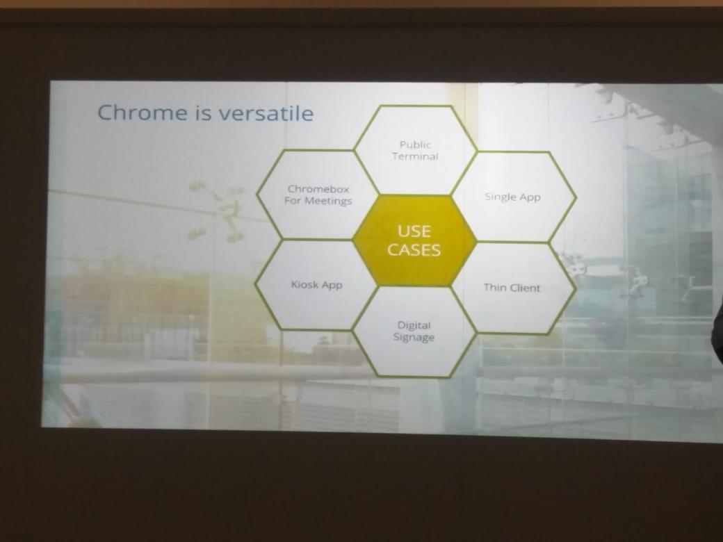 Mdblauwe's tweet photo. Versatile usage of #chrome #chromeworld2015 http://t.co/6N7xyTofNG