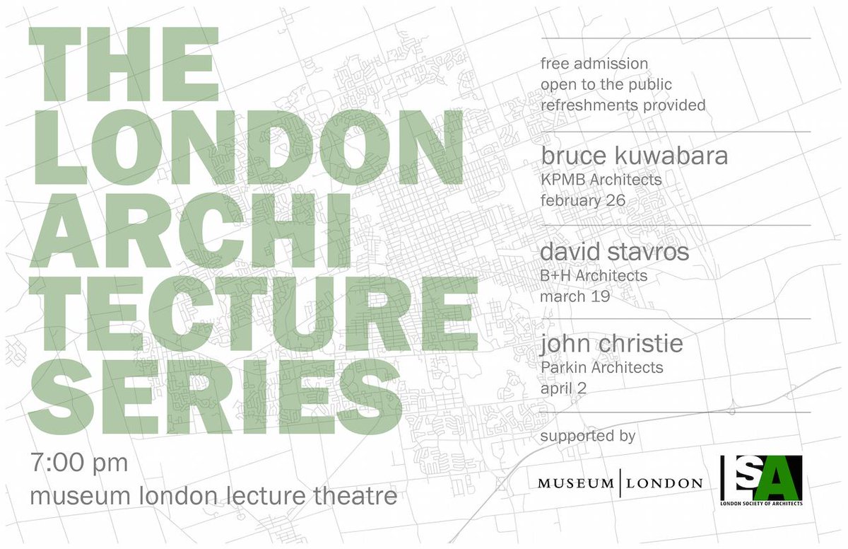 ACOLondonOnt's tweet image. This eve @MuseumLondon John Christie of legendary @ParkinArch
#LdnOnt Society of #Architects @oaarchitects