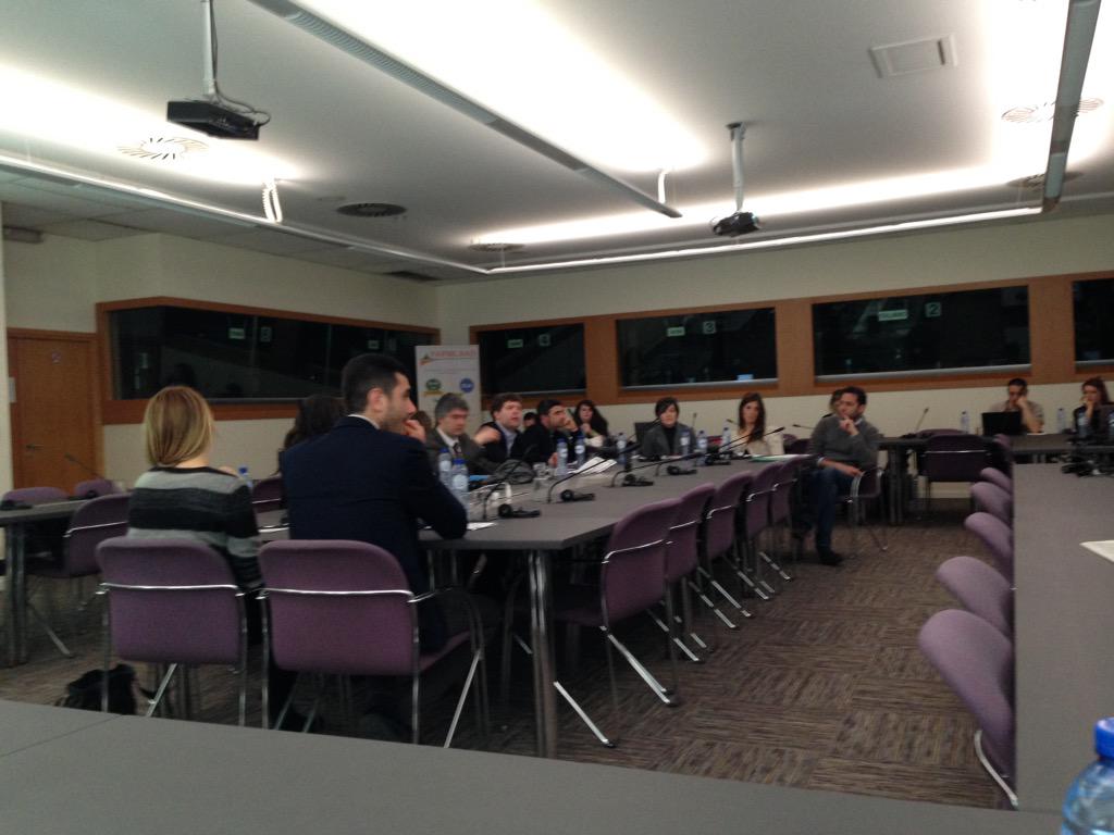 Groupe de travail au CEJA, finalisation de la position des jeunes agri européens sur TTIP