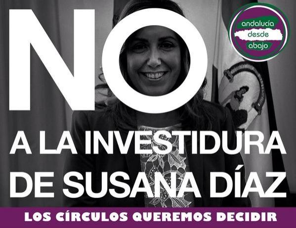 OscarDB81's tweet photo. Con @DesdeAbajoAND seremos la cura que erradique la enfermedad, no los cuidados paliativos. #NoInvestiduraASusana http://t.co/UuVsJmejRQ