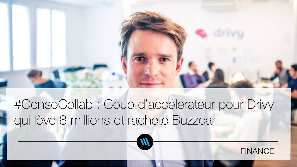 bymaddyness's tweet photo. #ConsoCollab : Coup d'accélérateur pour @drivy qui lève 8 millions et rachète Buzzcar (@bzzcr) http://t.co/UAMOz3rNOk http://t.co/tOPHWaYhzj