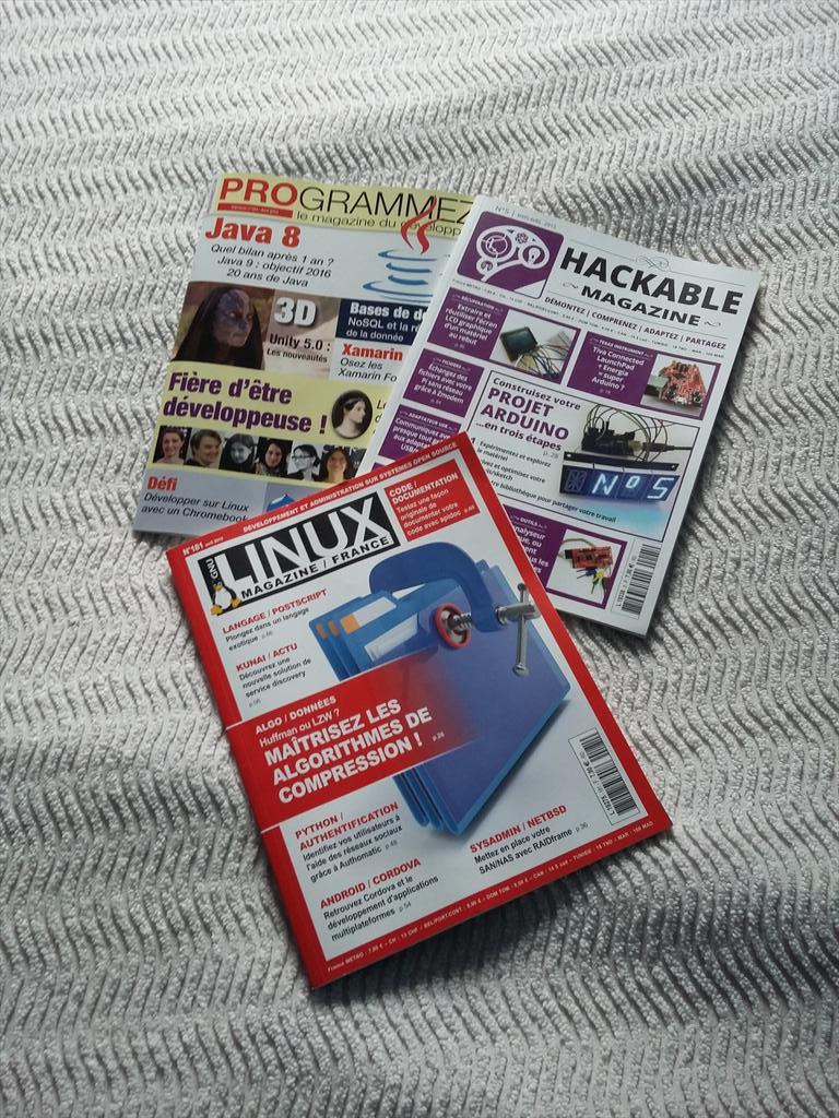 Clement_Peuch's tweet image. Un peu de lecture au top ☺👌👍 #Geek #Linux #Programmez #Bricolage #Test #Développement #HackableMagazine