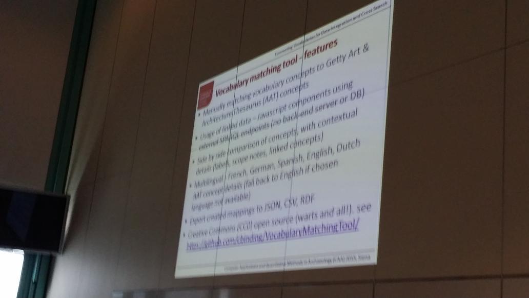 fthierygeo's tweet image. cool stuff thinking also about the idea of the #labelingsystem #CAA2015