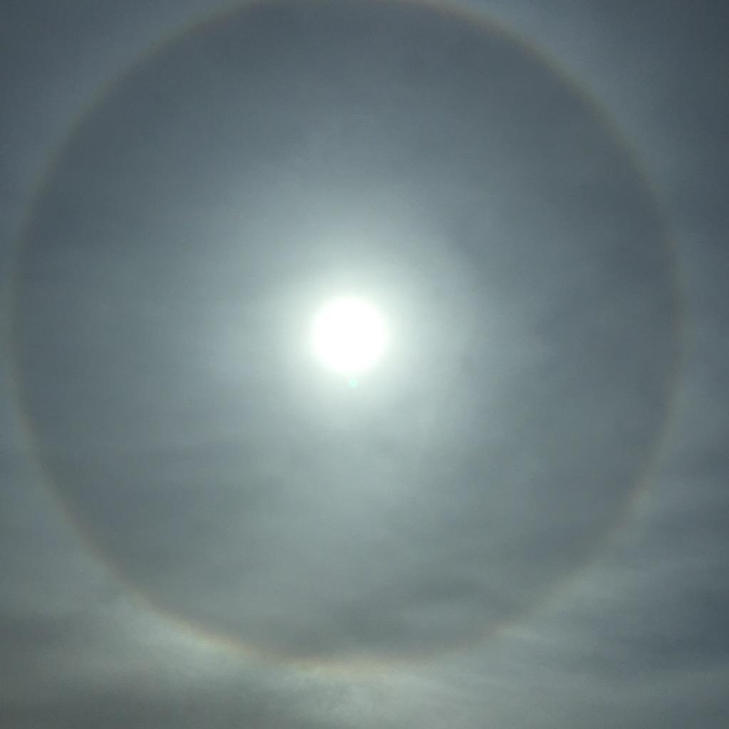 Anyone know what phenomena is called? Spotted from M6 near Shap