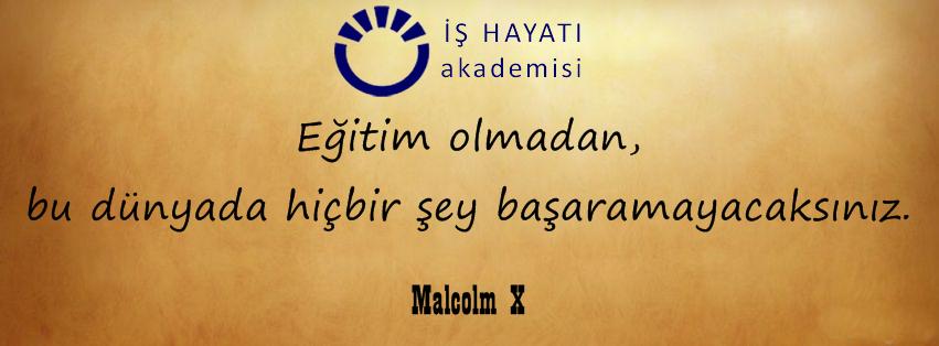 ishadakademi's tweet photo. #GününSözü Malcolm X http://t.co/sSQFMwf10D