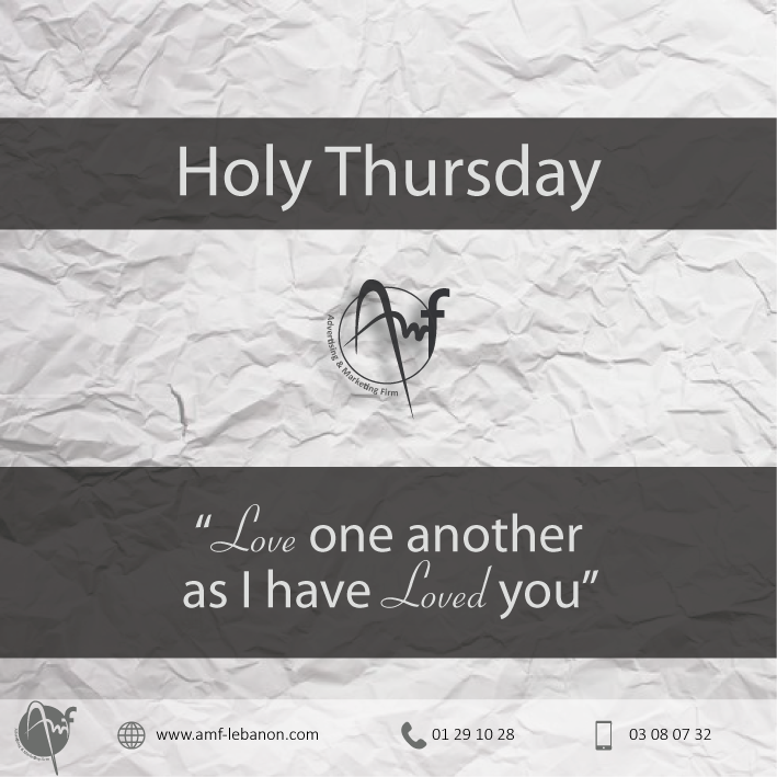 AMFlebanon's tweet photo. #HolyThursday #HolyWeek #AMFlebanon http://t.co/4X8fMAtEj0