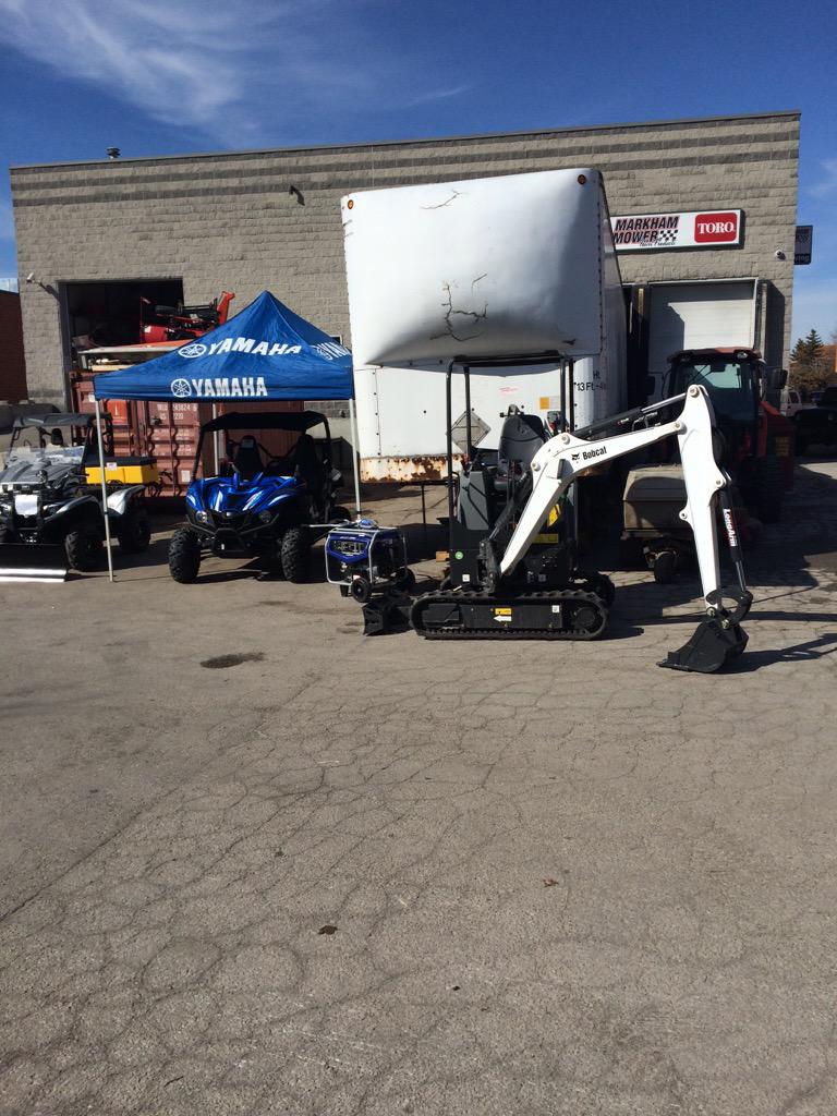 gavin_worden's tweet image. Open House at Markham Mower. Be sure to stop by. Great hospitality. Big thank you to @markhammower