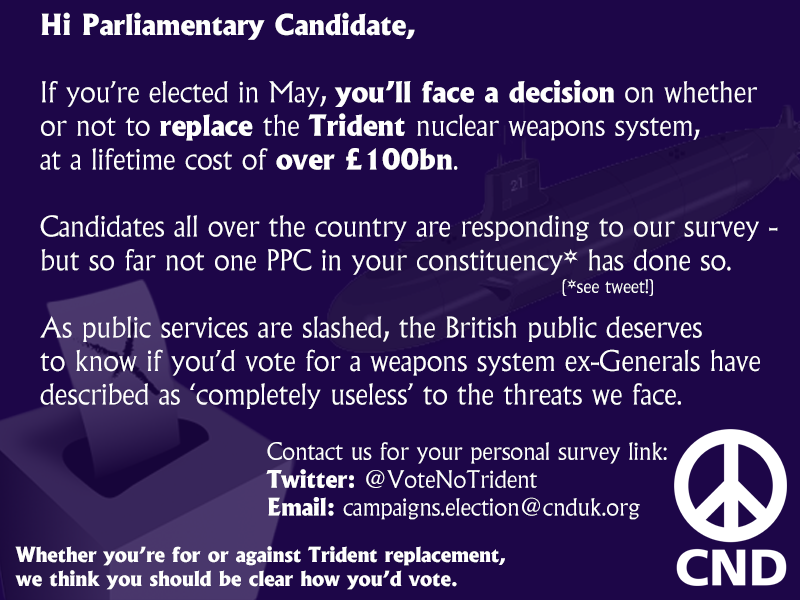 @JohnHealey_MP @Mike_Hookem Will you be the first PPC in #WentworthandDearne to reply to our @VoteNoTrident survey?